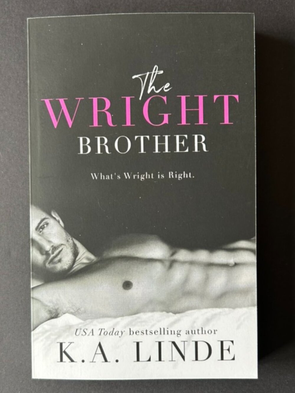 3 for $20 📚 | The Wright Brother by K.A. Linde | SIGNED | Paperback Book
